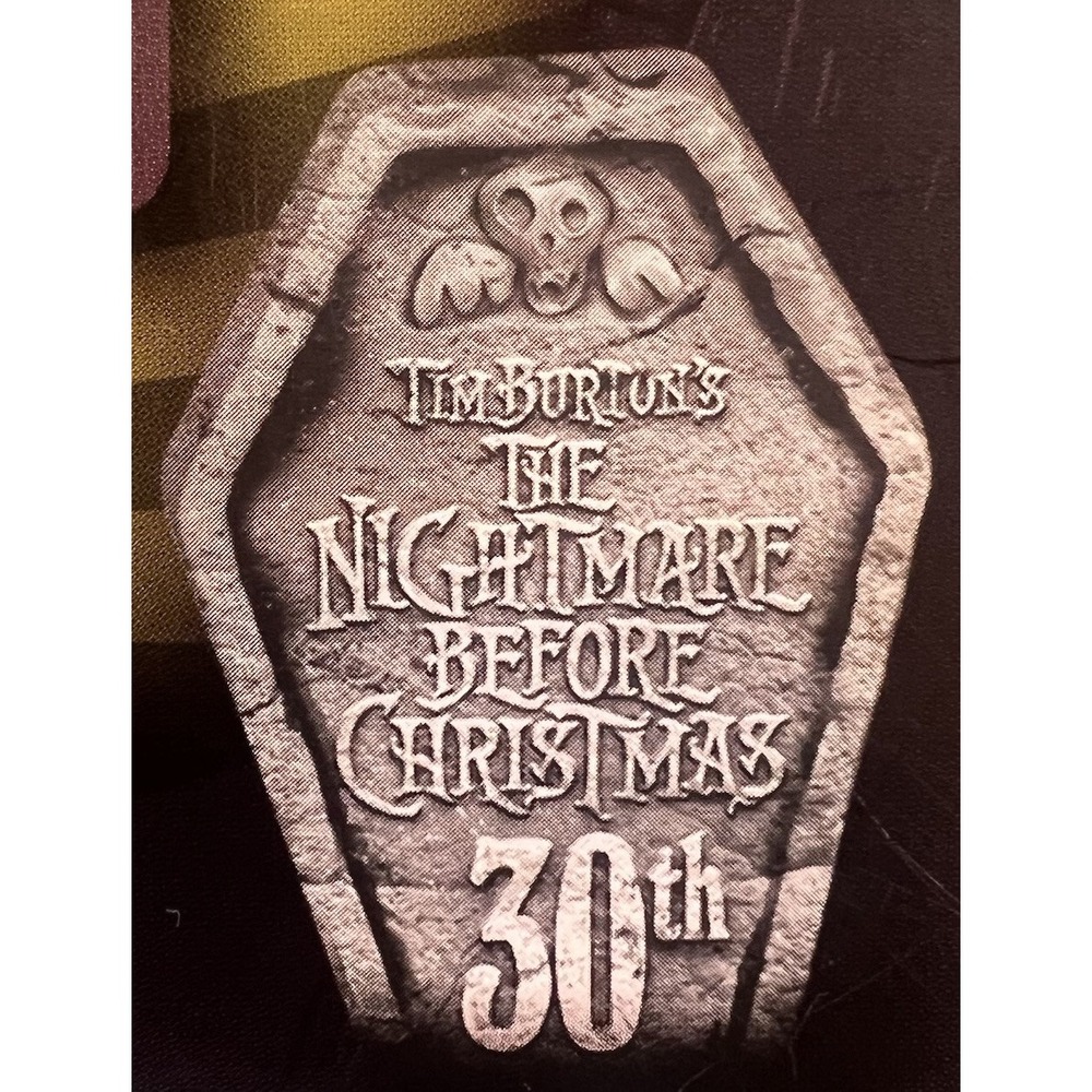 Disney Nightmare Before Christmas 30th Anniversary Halloween Throw Jack 50x60 🎃